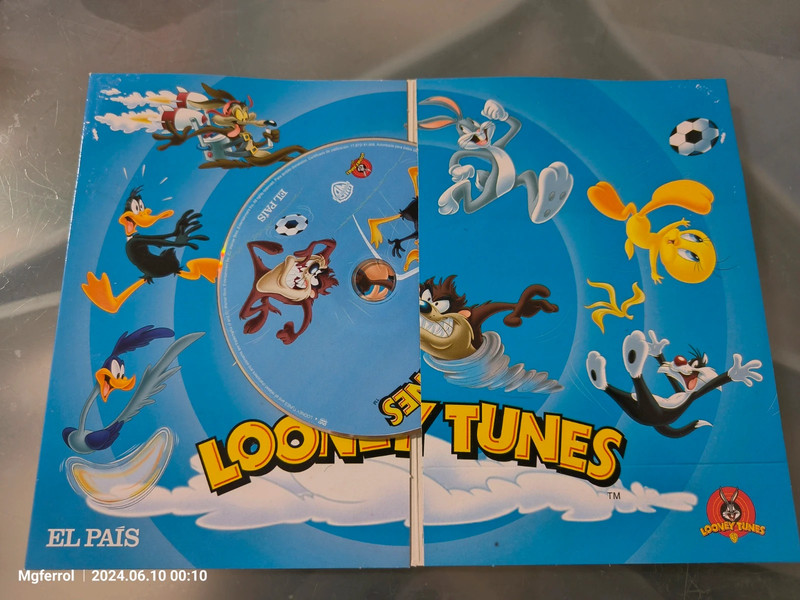Seis Dvd's Looney Tunes 3
