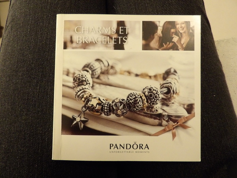 Charm Pandora marron verre de murano 4