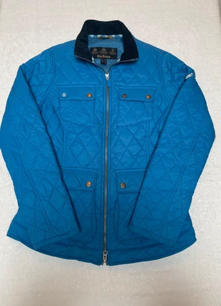 Veste Blouson Barbour Dolostone Quilt matelassée bleue col velours noir - Taille S Femme, marca: Barbour, estado: Muy bueno, tamaño: S / 36 / 8, 65,00 €, 68,95 € Protección al comprador incluida