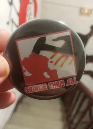 Badge pins cringe them all, brand: Badge, condition: New without tags, €3.00, €3.85 includes Buyer Protection