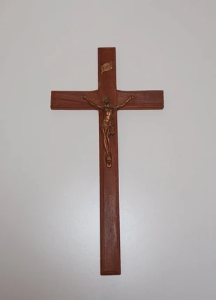Crucifix Chrétien ancien en bois, brand: Religion, condition: Very good, €8.00, €9.10 includes Buyer Protection