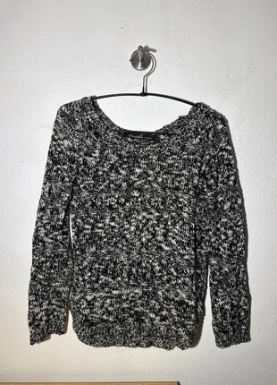 Suéter de punto blanco y negro, marque: BlendShe, état: Très bon état, taille: S / 36 / 8, 5,00 €, 5,95 € Protection acheteurs incluse