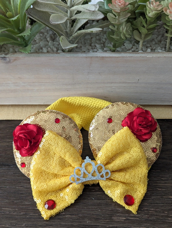 Disney Baby Handmade Belle Ears 1