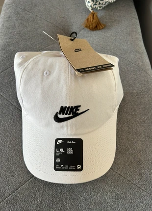 Casquette Nike blanche / casquette de sport / casquette de tennis, marque: Nike, état: Neuf avec étiquette, taille: L, 10,00 €, 11,20 € Protection acheteurs incluse