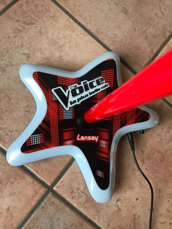 The Voice - Micro sur pied - Dès 5 ans - Lansay : : Jeux et