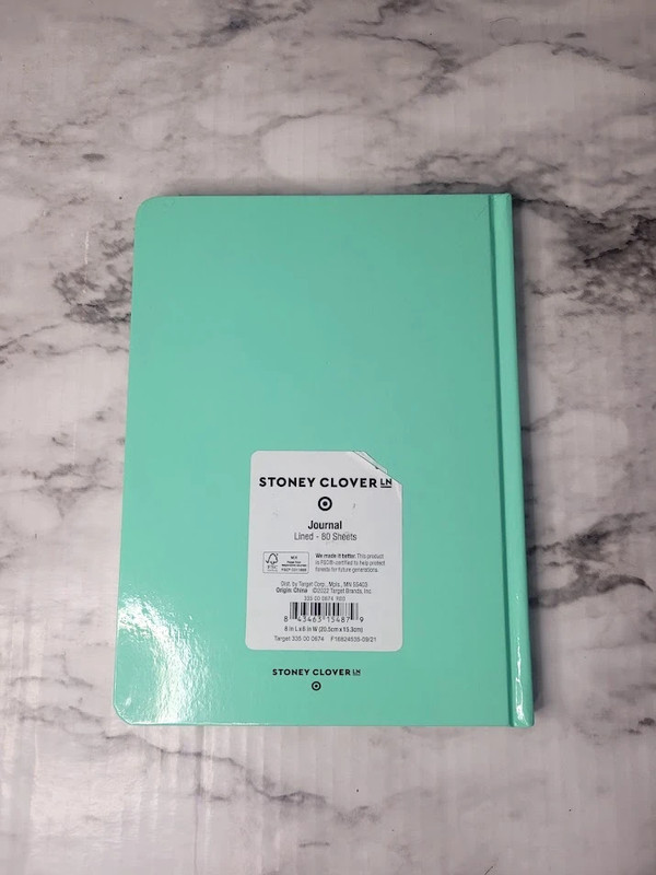 Stoney Clover Lane x Target - Green Smile Notebook 3