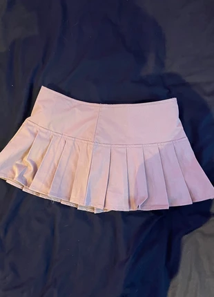 PLT Beige Mini Skirt, brand: PrettyLittleThing, condition: Very good, size: XS / UK 4-6, £2.50, £3.33 includes Buyer Protection