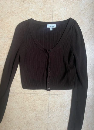 Petit gilet fin marron & Other Stories, Parfait état, marque: & Other Stories, état: Neuf sans étiquette, taille: S / 36 / 8, 25,00 €, 26,95 € Protection acheteurs incluse