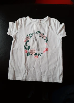 T-shirt 1 jaar , marque: JBC, état: Très bon état, taille: 12-18 mois / 80 cm, 2,00 €, 2,80 € Protection acheteurs incluse