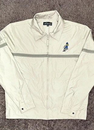 90s Beige Skater Embroidered Windbreaker – Vintage Streetwear Jacket”, marque: Vintage Dressing, état: Très bon état, taille: S, 18,00 €, 19,60 € Protection acheteurs incluse