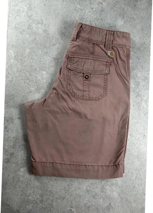S140. Short cargo Carhartt relaxed fit | Rose | Taille W28/FR38, marke: Carhartt, zustand: Sehr gut, größe: W28 | DE 44, 23,75 €, 25,64 € beinhaltet Vinted-Käuferschutz Pro
