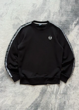 Sweat Sergio Tacchini S Homme Noir Bandes Logo Vintage, marque: Sergio Tacchini, état: Très bon état, taille: S, 39,99 €, 42,69 € Protection acheteurs (Pro) incluse