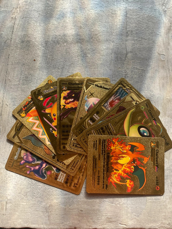 Pokemon Cartas Douradas 50