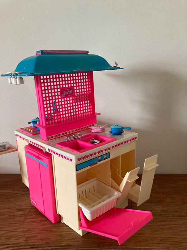 Barbie Dream Kitchen Mattel 1984 Vintage 5