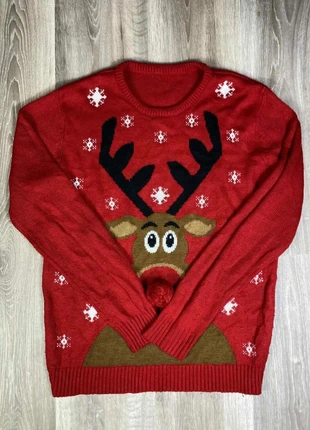 Pull de Noel femme - Rouge - S, brand: sans marque, condizioni: Ottime, taglia: S / IT 40 / EU 36, €10.00, €11.20 include la Protezione acquisti