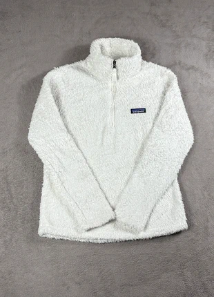 Polaire en 1/4 zip blanche pilou Patagonia Los Gatos femme taille XS, brand: Patagonia, condizioni: Ottime, taglia: XS / IT 38 / EU 34, €49.00, €52.15 include la Protezione acquisti