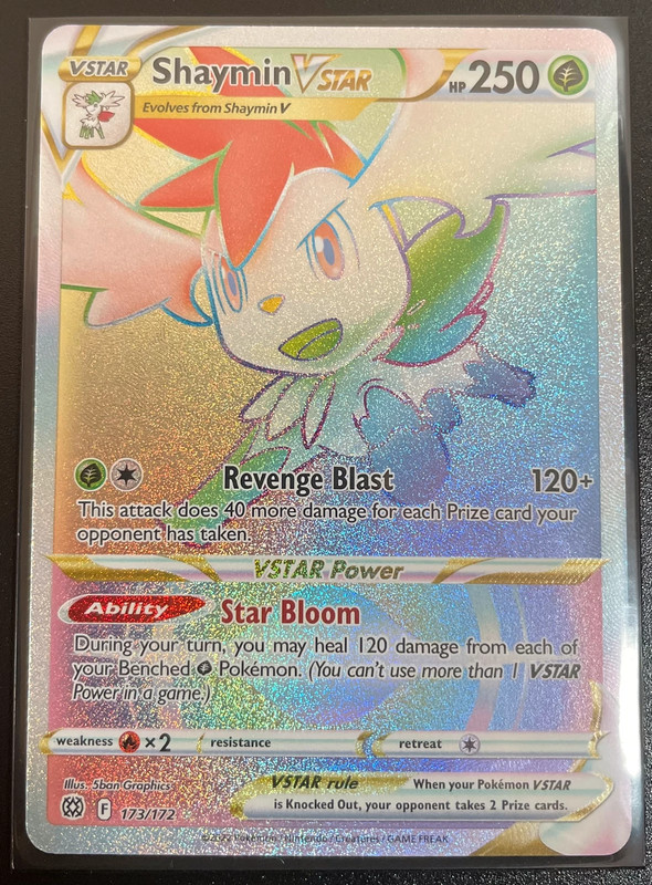 Carte Pokémon Shaymin V - Vinted