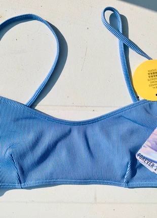 Haut de maillot de bain forever 21 bleu/lila, marke: Forever 21, zustand: Neu, mit Etikett, größe: XS / 34 / 6, 6,00 €, 7,00 € inklusive Vinted-Käuferschutz
