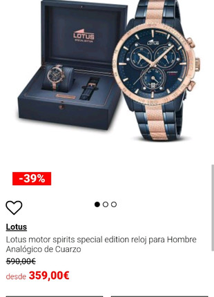 Reloj Lotus Motor Spirits Hombre 18330/2