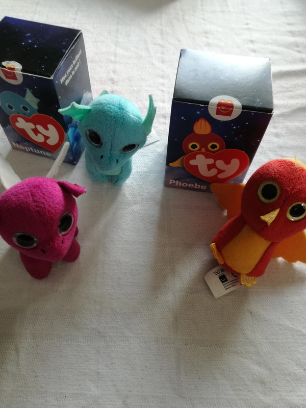 3 Mini Peluches - TY