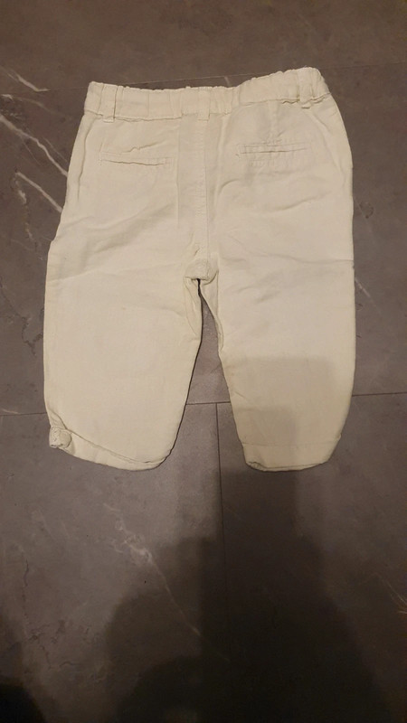 Pantalon garçon lin/coton léger 12 mois 2