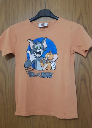 T-shirt Tom and Jerry, marque: Staccato, état: Très bon état, taille: 8 ans / 128 cm, 2,00 €, 2,80 € Protection acheteurs incluse