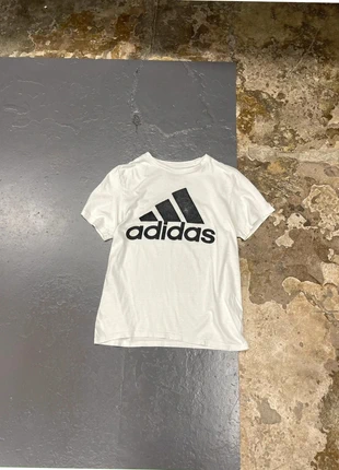 T-shirt USA blanc imprimé graphique Adidas Vintage, brand: adidas, condizioni: Buone, taglia: S, €8.00, €9.10 include la Protezione acquisti Pro