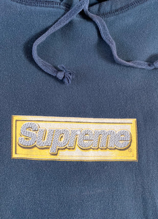 Supreme Bling Bling Box Logo Hoodie | Vinted