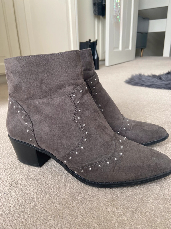 Dorothy perkins grey ankle best sale boots