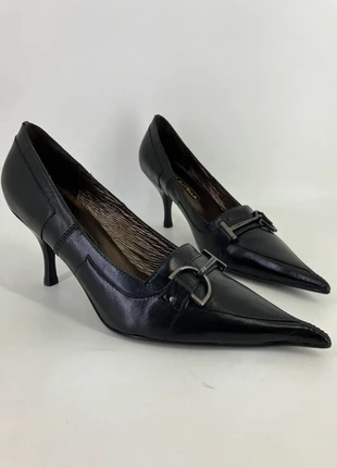 Zapato piel tacón aguja y punta El Dantes Roberto Botella 00s, merk: El Dantes, staat: Heel goed, maat: 40, € 75,00, € 79,45 inclusief Kopersbescherming