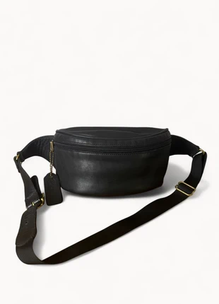 Coach | Besace / banane en cuir noir vintage, brand: Coach, condition: Very good, €85.00, €89.95 includes Buyer Protection Pro