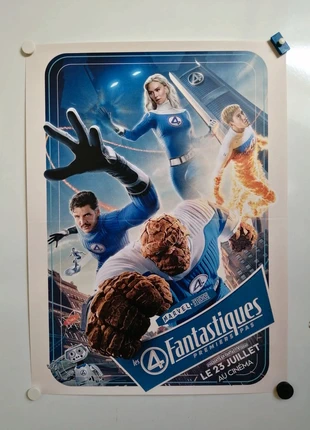 Affiche "Les 4 Fantastiques", condition: Very good, €10.00, €11.20 includes Buyer Protection