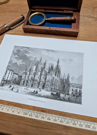 Milan, Italie, la Cathédrale. Imprimée en 1867., marque: LesOubliées, état: Très bon état, 12,90 €, 14,25 € Protection acheteurs (Pro) incluse