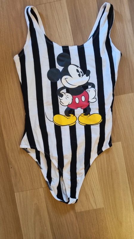 Simpático body de rayas Mickey Mouse, solo 1 uso! 1