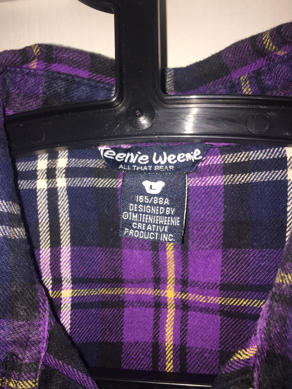 Chemise à carreaux violet Teenie Weenie 5