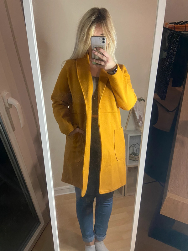 Manteau moutarde hotsell