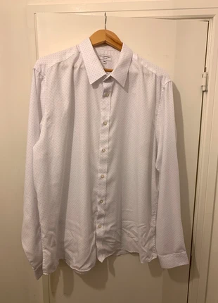 Taylor & Wright White Patterned Shirt – XXL (Regular Fit), brand: Taylor & Wright, condition: Very good, size: XXL, £5.00, £5.95 includes Buyer Protection