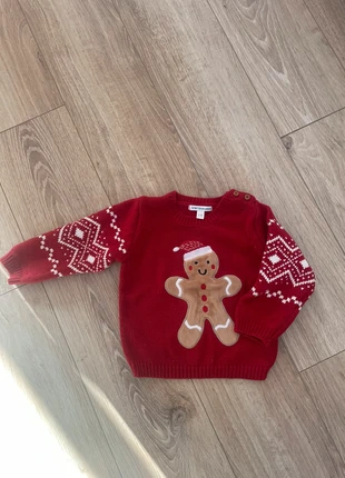 Pull de Noël, marque: Vertbaudet, état: Très bon état, taille: 12-18 mois / 80 cm, 5,00 €, 5,95 € Protection acheteurs incluse