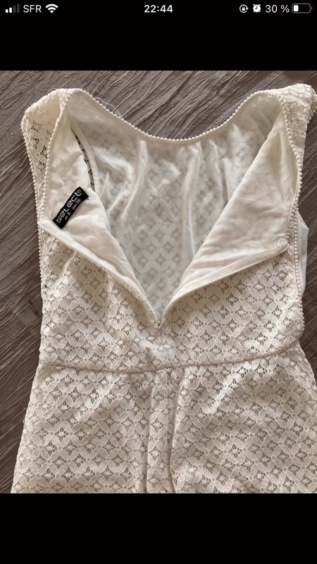 Combi-short dentelle - photo numéro 3