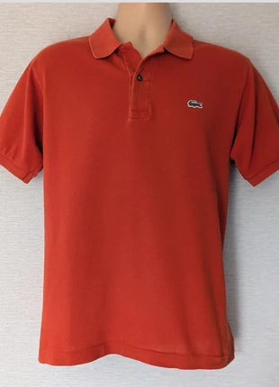 Lacoste burnt orange polo shirt. Mens Large (size 4). DN834, brand: Lacoste, condition: Good, size: L, £14.95, £16.40 includes Buyer Protection Pro