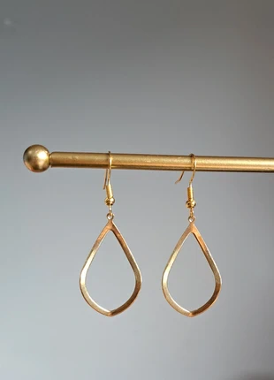 Oorbellen " ovale messing ", staat: Heel goed, € 2,50, € 3,33 inclusief Kopersbescherming Pro