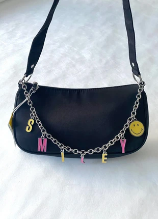 Schwarze Damen Schultertasche, marke: H&M, zustand: Neu, mit Etikett, 5,00 €, 5,95 € inklusive Vinted-Käuferschutz