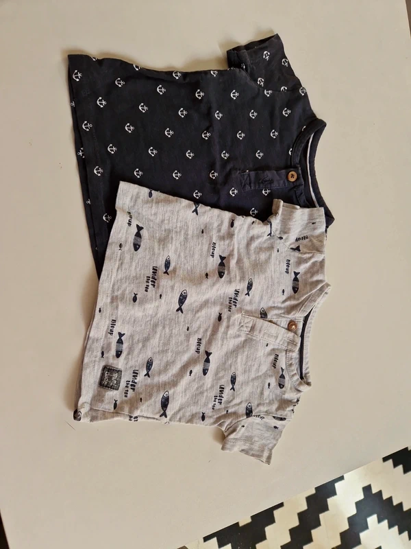 Tee-shirt 3 mois marin