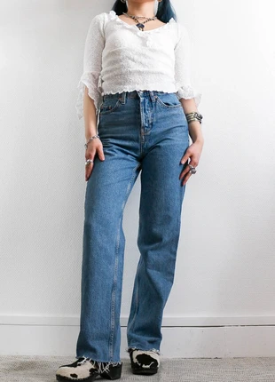 BDG straight leg jeans | Jean droit, marque: BDG, état: Très bon état, taille: XS / 34 / 6, 15,00 €, 16,45 € Protection acheteurs (Pro) incluse