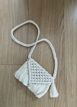 Pochette macramé, brand: Zara, condizioni: Ottime, €13.00, €14.35 include la Protezione acquisti
