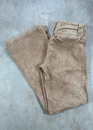 Pantalon En Velours Côtelé / Corduroy so real so right beige ample taille 5, marca: Vintage Dressing, estado: Muito bom, tamanho: L / 40 / 12, €5.00, €5.95 inclui Proteção do Comprador Pro