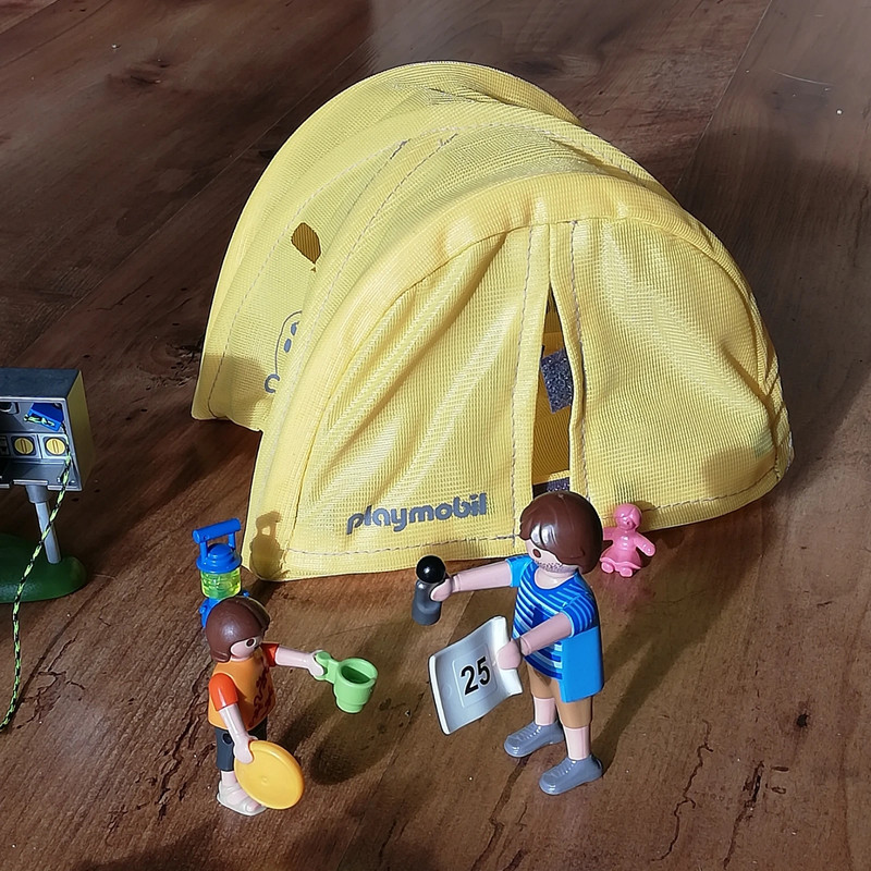 Playmobil - famille et tente de camping - 5435 - Playmobil
