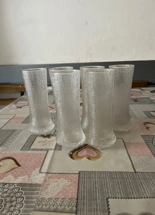 6 bicchieri Ultima Thule disegnati da Tapio Wirkkala per Iittala, rari, marke: LITTALA, zustand: Sehr gut, 520,00 €, 546,70 € inklusive Vinted-Käuferschutz