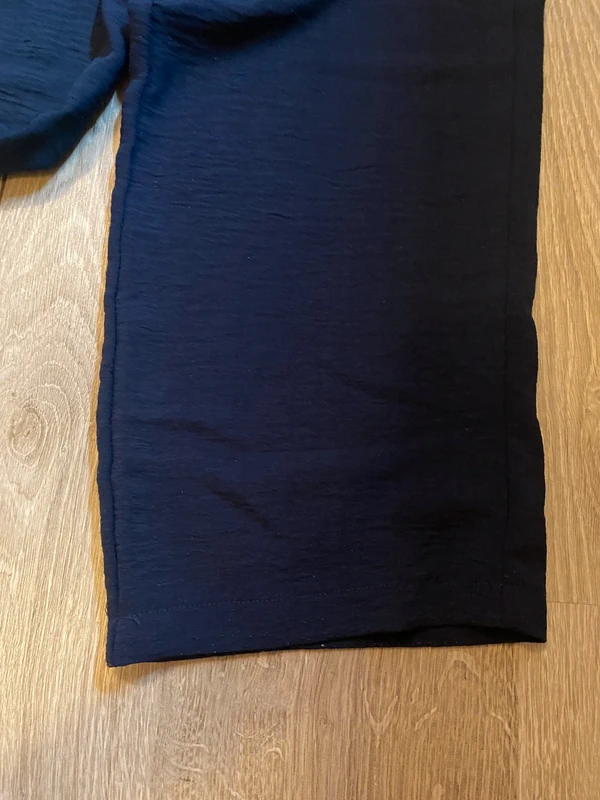 pantalon léger tranquille bleu marine taille M - photo numéro 6