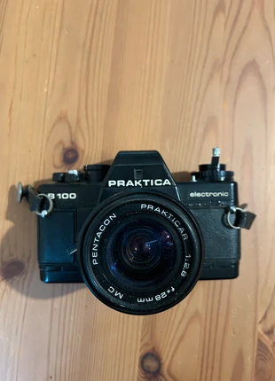 Appareil photo analogique vintage Praktica B100 + objectif pentacon Prakticar 28mm f/2.8, brand: praktica, condition: Good, €28.00, €30.10 includes Buyer Protection
